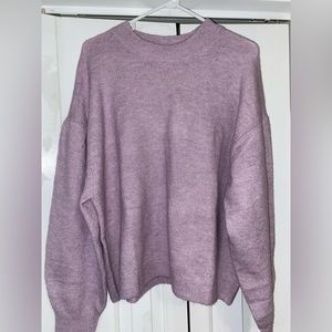 NWT H&M Purple Sweater